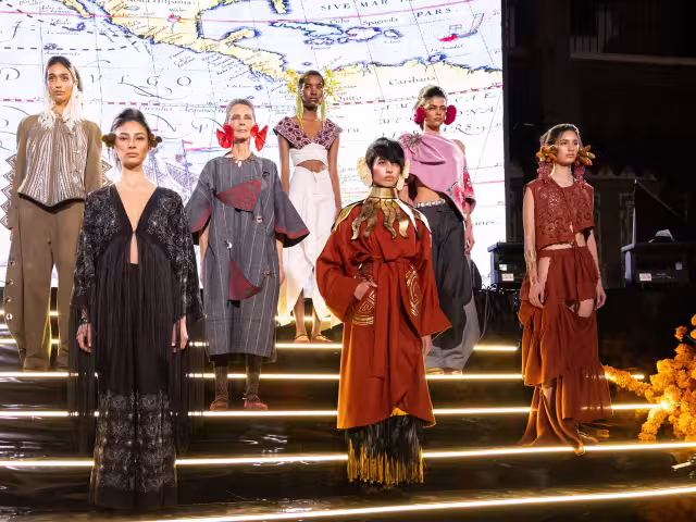 El grupo de artesanos proyectaron la belleza y el arte del Caribe Mexicano