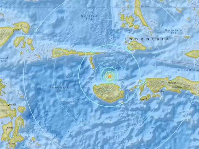 Sismo de 6.1 sacude Indonesia: epicentro cerca de Nabire en Papúa Central