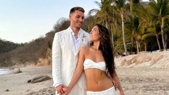 Santi y Fer se casaron en 2024