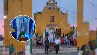 En Hopelchén, inicia fiesta patronal en honor a la Virgen de la Asunción