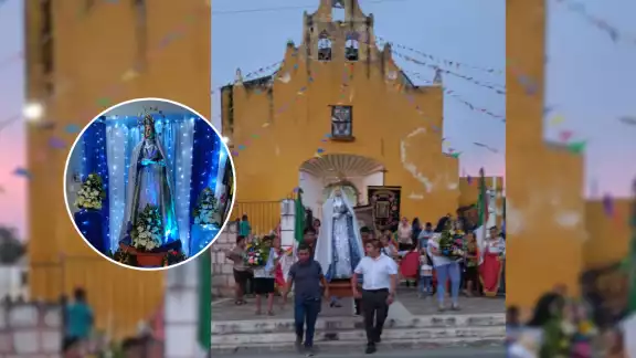 Las Fiestas Religiosas en honor a Nuestra Señora de la Asunción comenzaron el jueves y se desarrollarán del 1 al 15 de agosto en Bolonchén de Rejón.