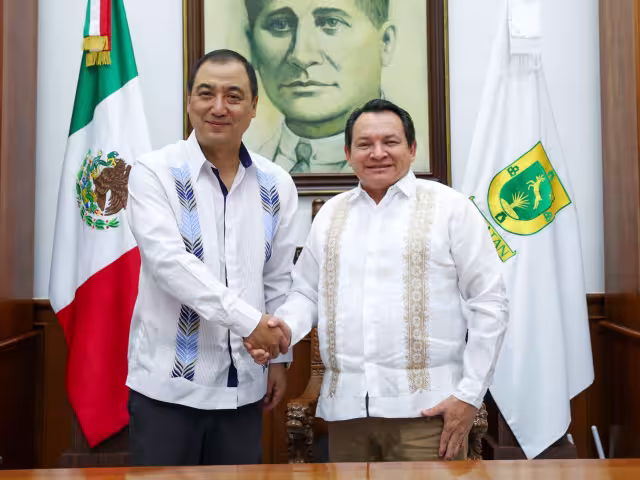 Díaz Mena agradeció a Huawei por la confianza y su interés en convertirse en un aliado estratégico