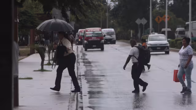 Se espera que las lluvias inicien durante el horario de la tarde