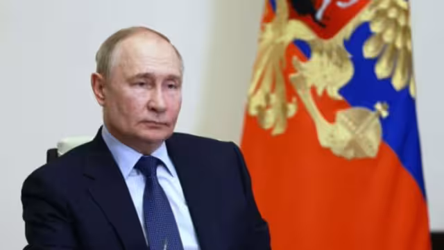 Vladimir Putin, presidente de Rusia