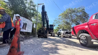 Rehabilitan camino a Punta Esmeralda de playa del Carmen sin consultar a vecinos ni ambientalistas