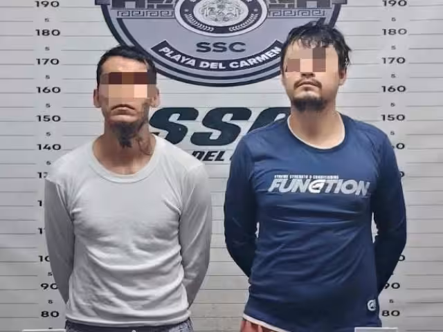 Fueron detenidos y presentados Adán Gabriel “N” y Plácido “N”.
