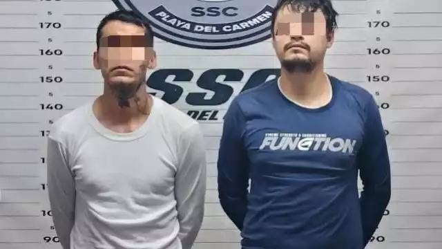 Fueron detenidos y presentados Adán Gabriel “N” y Plácido “N”.