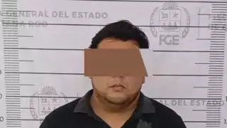 Antonio N de 36 años originario de Veracruz señalado como presunto miembro de una célula criminal activa en la Riviera Maya