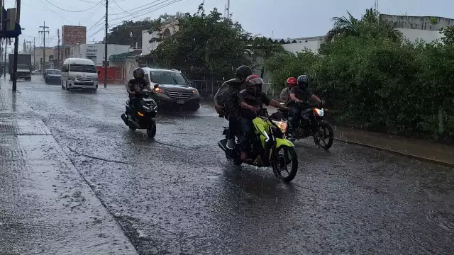 Se espera que en Mérida las lluvias sean durante la tarde