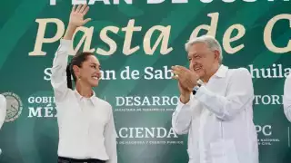 Claudia Sheinbaum y AMLO encabezan  el evento Plan de Justicia para Pasta de Conchos: EN VIVO