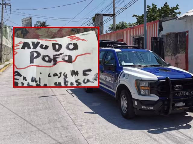 Misterioso mensaje de una niña alertó a vecinos de la colonia Puntilla