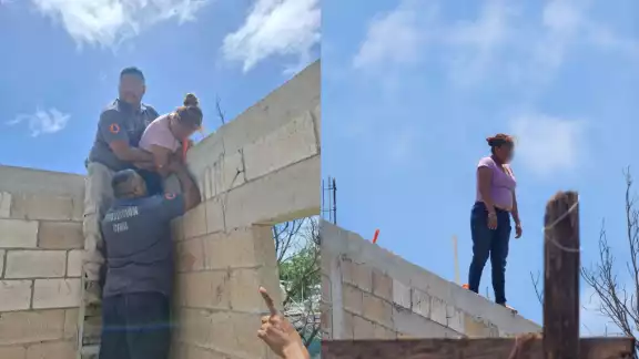 Según reportes, la mujer estaba involucrada en una riña familiar e iba a ser detenida por autoridades Según reportes, la mujer estaba involucrada en una riña familiar e iba a ser detenida por autoridades