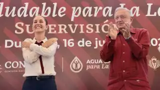 Claudia  Sheinbaum y AMLO encabezan  evento Agua Saludable para La Laguna en Lerdo, Durango: VIDEO