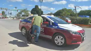 Taxistas de Campeche rechazan restricción del IET de subir otro pasajero