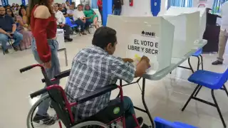 INE realiza simulacro para elección judicial en Campeche priorizando a grupos vulnerables