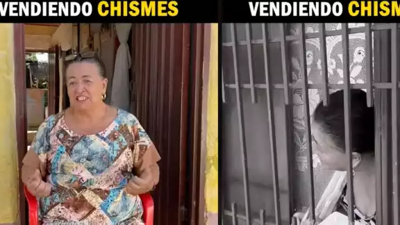 Mujer se hace viral por vender por vender los chismes de su sus vecinos
