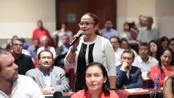 La ahora legisladora local acudió a una reunión de legisladores electos del PT La ahora legisladora local acudió a una reunión de legisladores electos del PT