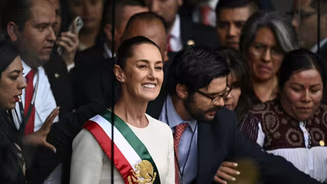 Así fue la toma de protesta de Claudia Sheinbaum, la primera presidenta de México