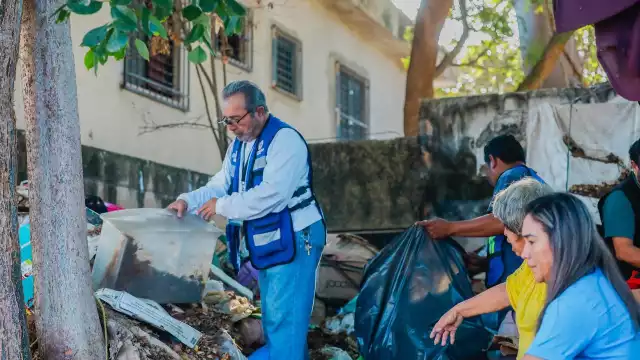 Un nuevo caso de acumulación de residuos fue atendido en la colonia Chenkú de Mérida