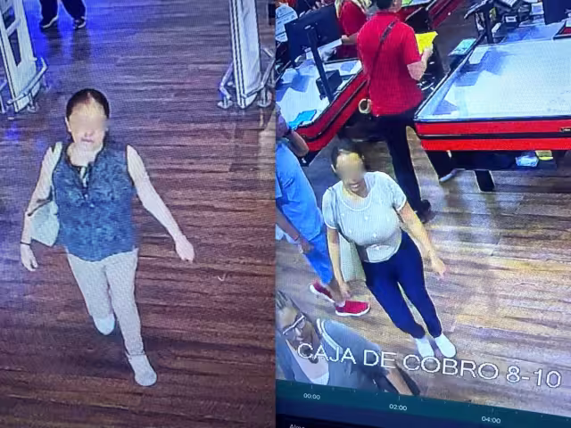 Las presuntas amantes de lo ajeno trabajan en equipo: dos distraen a los compradores, mientras otra sustrae sus objetos personales