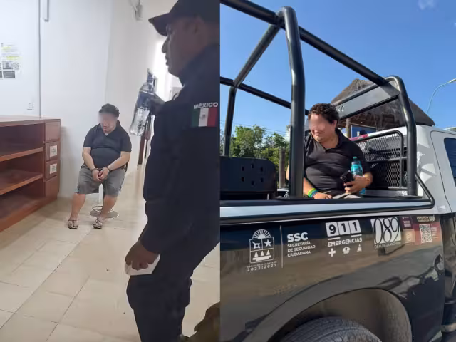 Tras identificar la identidad del ladrón, fue detenido cuando se encontraba en un autobús