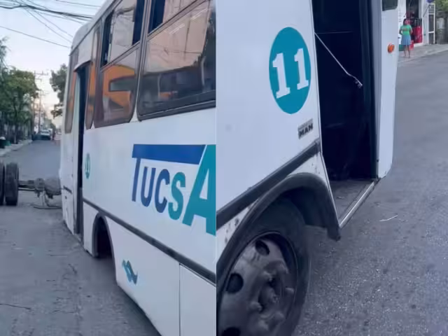 En la unidad solo se encontraba el conductor, más no pasajeros