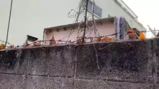 Usan cristales en las bardas como en México: Tiktoker muestra tecnología antirrobo en Japón