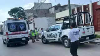 SPSC acordonó la zona hasta la llegada del SEMEFO.