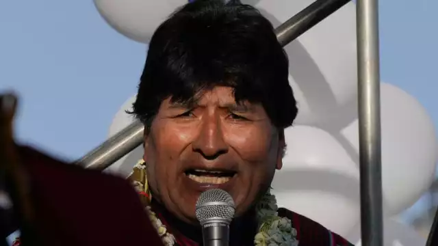 Evo Morales, expresidente de Bolivia