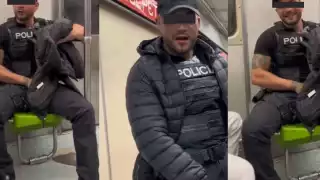 Esto se sabe de el ‘Señor Indomable’, ex policía de CDMX que grabó con Luna Bella 