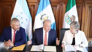 México, Guatemala y Honduras firman cooperación consular
