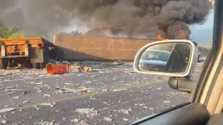 Terrible accidente en la autopista Siglo XXI deja 7 muertos en Michoacán 