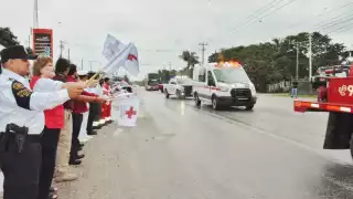  Cruz Roja en Ciudad del Carmen se une al Guadalupe-Reyes   