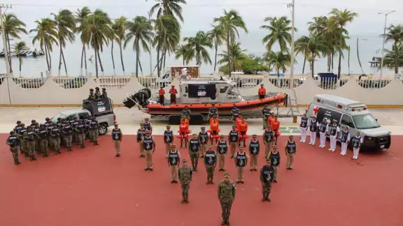 La Novena Región Naval ha preparado 266 elementos