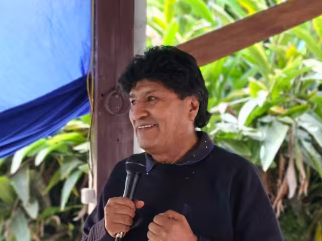 Evo Morales acusa al gobierno boliviano de tratar de matarlo