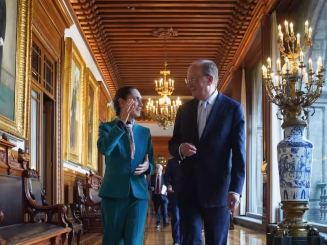 Claudia Sheinbaum se reunió con el fundador de BlackRock