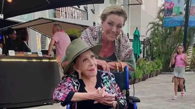 Sylvia Pasquel está cansada de los mensajes de odio por el delicado estado de salud de madre, Silvia Pinal