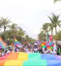 La XXII Marcha del Orgullo LGBTIQ+ se realizó en el Malecón Costero de Ciudad del Carmen.