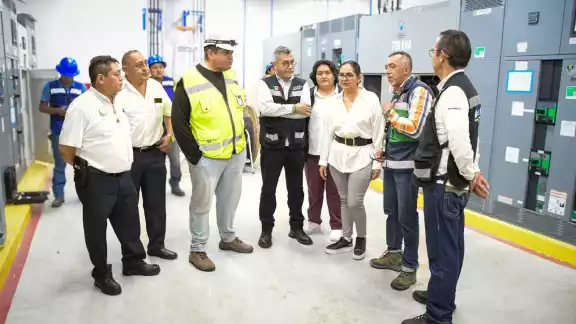 El Hospital de Gineco Pediatría del IMSS en Ciudad del Carmen presenta un 99% de avance. El Hospital de Gineco Pediatría del IMSS en Ciudad del Carmen presenta un 99% de avance.
