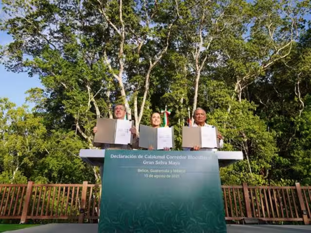 La Presidenta de México firmó con sus pares centroamericanos un acuerdo histórico.