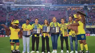  América homenajea a atletas olímpicos de París 2024 en el Clásico Nacional