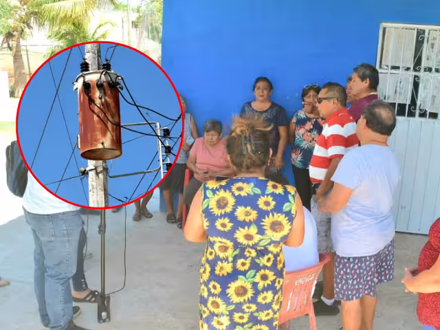 Protesta en Campeche: Más de 30 familias afectadas por fallas eléctricas