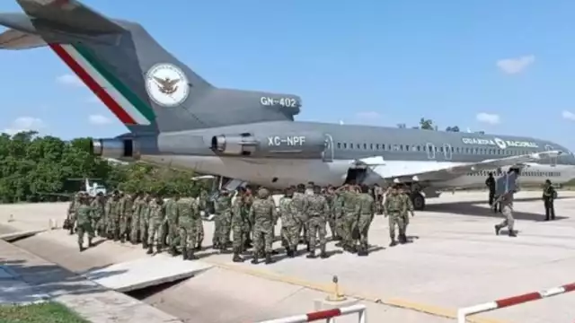 600 militares llegaron a Sinaloa para reforzar la seguridad tras detención de líderes del narcotráfico