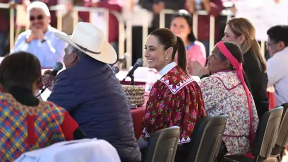 Claudia Sheinbaum visita Chihuahua para firmar reconocimiento a la comunidad rarámuri