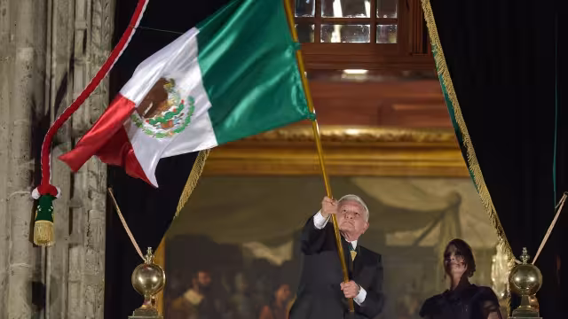 Así dio AMLO su último Grito de Independencia como presidente de México