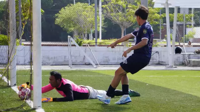 Goleadas y triunfos marcan la jornada dominical en el Campo sintético Lucas-Revolución Fut7