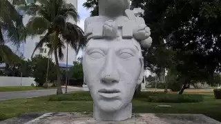 Cabeza de Pakal, la escultura que ‘abre el inframundo' y se rinde a la civilización Maya en Cancún