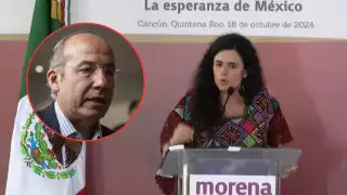Luisa María Alcalde señaló la responsabilidad de Felipe Calderón en los vínculos entre el crimen organizado y Genaro García Luna.
