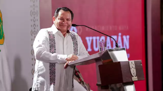 El gobernador Joaquín Díaz Mena rindió una nueva conferencia matutina