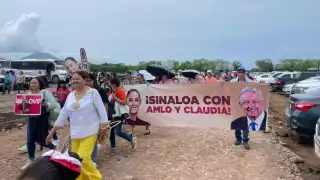 AMLO y Claudia Sheinbaum inauguran el distrito de riego de la presa “Picachos”, desde El Rosario, Sinaloa: EN VIVO 